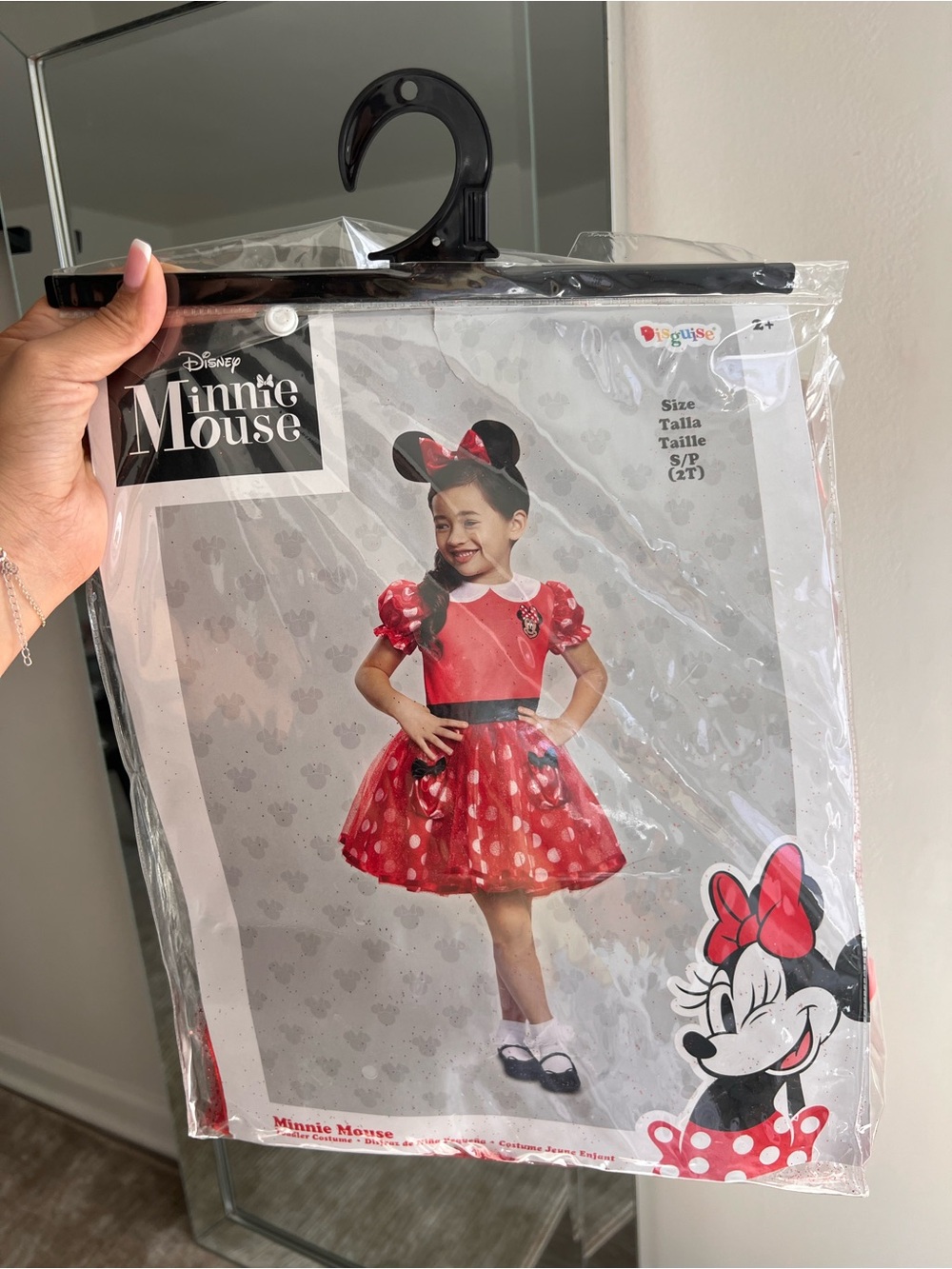 Minnie Mouse Red Polka Dot Kids Costume